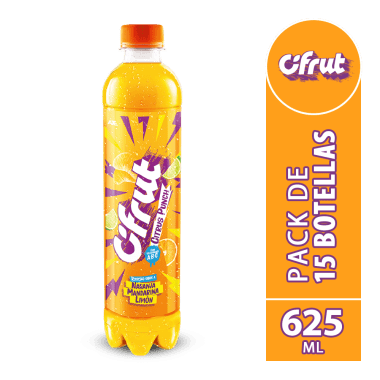 CIFRUT NARANJA, MANDARINA Y LIMON 625 ML
