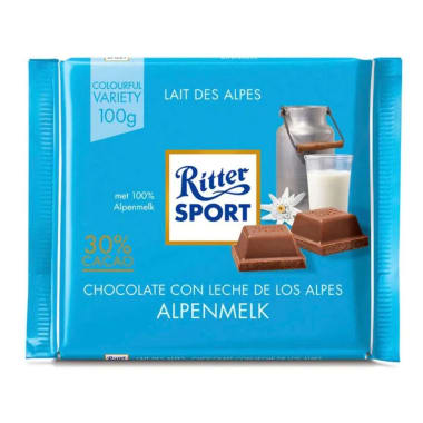Chocolate con Leche de los Alpes (100g)
