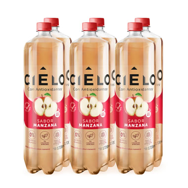 Cielo Con Gas Sabor Manzana 1.720 Lt