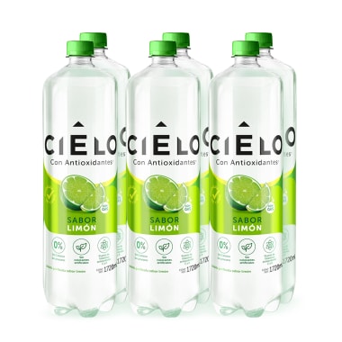 Cielo Con Gas Sabor Limon 1.720 Lt