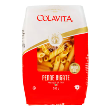 Fideo Trigo Penne Rigate Colavita (500g)