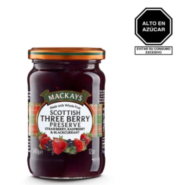 Mermelada de Tres Bayas Mackays (340g)