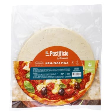 Masa de Pizza 180grs x 2und Pastificio