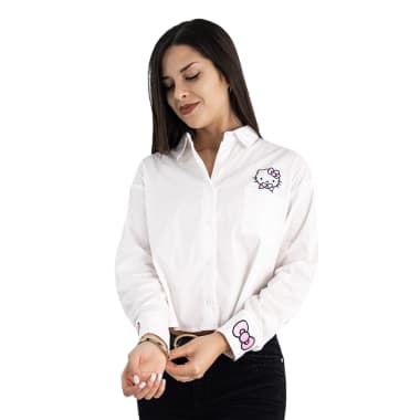 BLUSA BLANCO HELLO KITTY MUJER