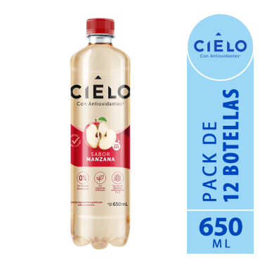 CIELO MANZANA 650ML X