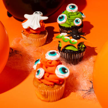 Halloween Mini Cupcakes (Pedidos con 48 hrs. de anticipación)