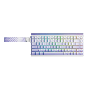 Teclado Aula HERO84HE RGB Cableado Ingles PURPLE GRADIENT LIGHT HOUSE - JADE KING MAGNETIC SWITCH