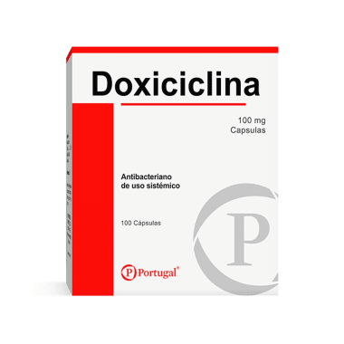 DOXICICLINA 100MG CAPS. X 100    