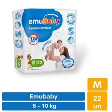 Pañal Des.EMUBABY Prem.M_22u_(M:8)