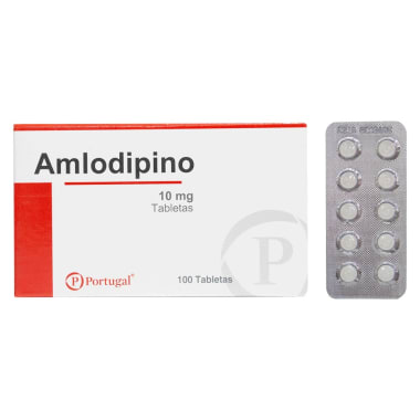 AMLODIPINO 10MG TABL. X 100