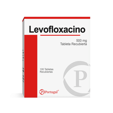 LEVOFLOXACINO 500MG  TABL. REC. X 100    