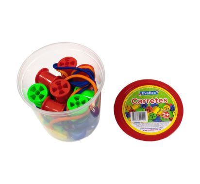 CARRETES PLASTICO X24PZAS EV523