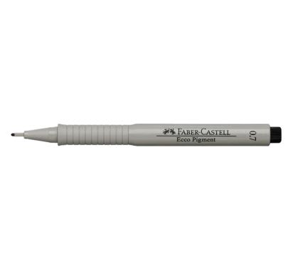 ROTULADOR ECCO PIGMENT 0.7 NEGRO
