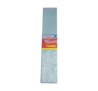 PAPEL CREPE FANT. PERL. CELESTE X 1