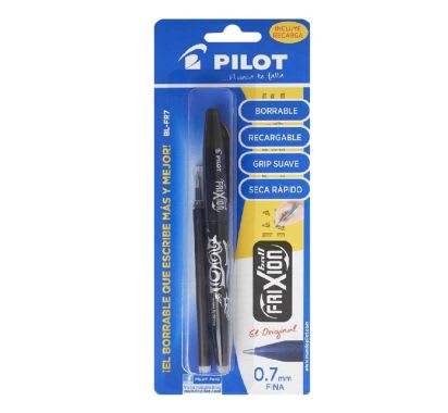 BOLIGRAFO PLT FRIXION BALL BLFR7 NEGRO+REP