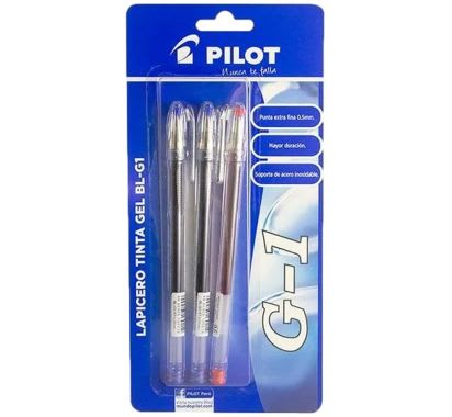 BOLIGRAFO PLT  G-1 X 3 AZX2/ROJ