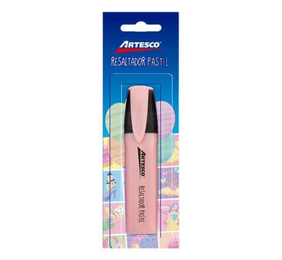 PLUMON RESALTADOR ROSADO PASTEL BTL X1