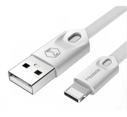 CABLE 1M BLANCO GORGEOUS SERIES LIGHTNING