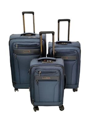 Maleta Tela Azul 20"