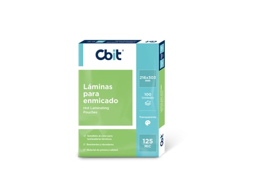 CAJA CBIT (100PZ) ENMICADO 125 MIC 216X303MM