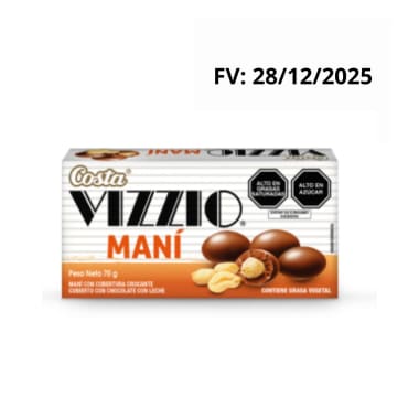 VIZZIO GRAGEA MANÍ 70GR