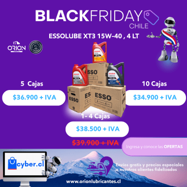 Essolube XT3 15W-40, 4LT