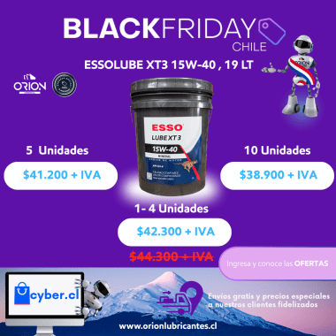 Essolube XT3 15W-40,19 LT