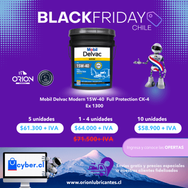 Mobil Delvac Modern 15W-40 Full Prot, 19 LT (ex Mobil Delvac 1300)