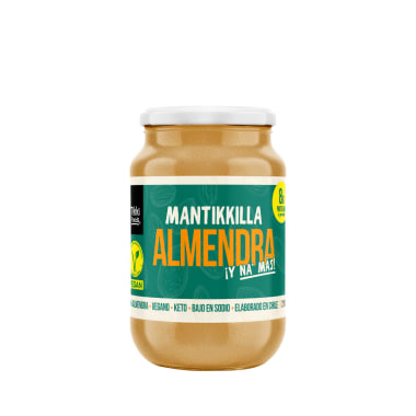 Mantequilla de almendras Mantikkilla 210 gramos Marca Tikki Foods