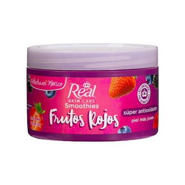 Crema Sol. Real Smoothies Frutos Rojos 220Gr