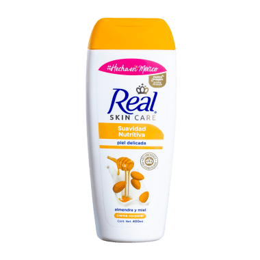 Crema Liq. Real Basica Suavidad Nutritiva 400Ml