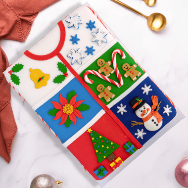 NAVIDAD RECTANGULAR SUETER (Pedidos con 48 hrs. de anticipación)