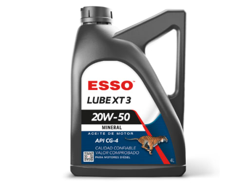 ESSOLUBE XT3 20W-50, 4 LT