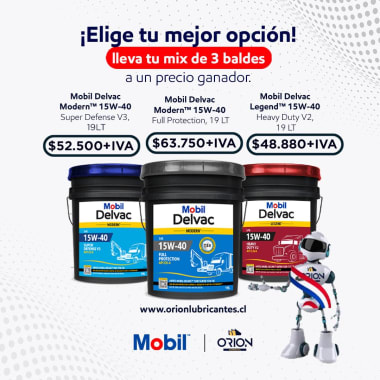 Mobil Delvac Modern 15W-40 Sup Def V3, 19L (Ex Mobil Delvac MX)