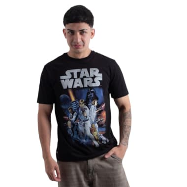 POLO MC STAR WARS HOMBRE ALGODÓN