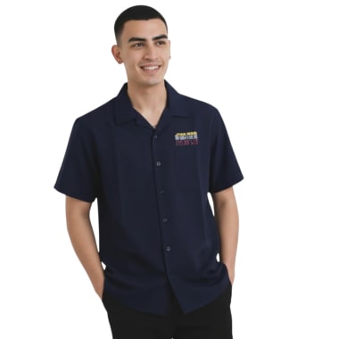 CAMISA MANGA CORTA HOMBRE AZUL STAR WARS