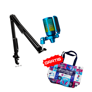 Micrófono Fifine A6T BLUE Soporte de brazo