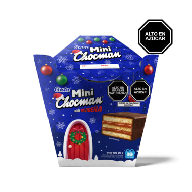 CASA NAVIDEÑA CHOCMAN 8X10X21GR
