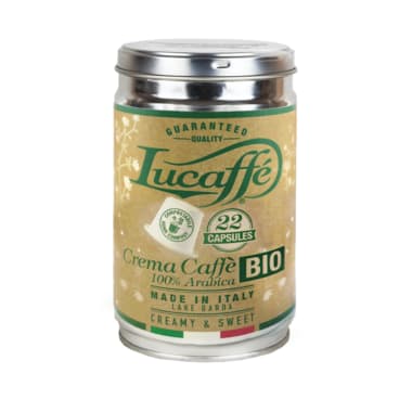  LUCAFFÉ CAFÉ EN CAPSULAS CREMA BIO 