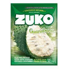 Concentrado Zuko super guanábana 13 gr