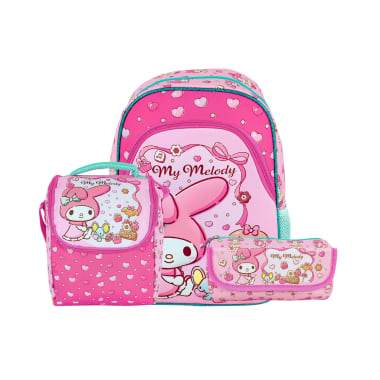 SCOOL RANGER SET MOCH NEW DELUXE OFICIO EVA 3D MY MELODY 