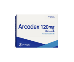 ARCODEX 120 MG TAB. REC X 7 