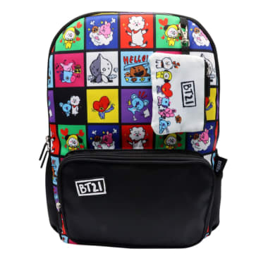 MOCHILA BT21 PREMIUM JUVENIL