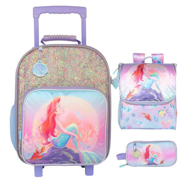 SET MALETA+LONCHERA+CARTUCHERA PRINCESAS-ARIEL