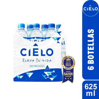 Agua CIELO 625ml Pack 6 Botellas