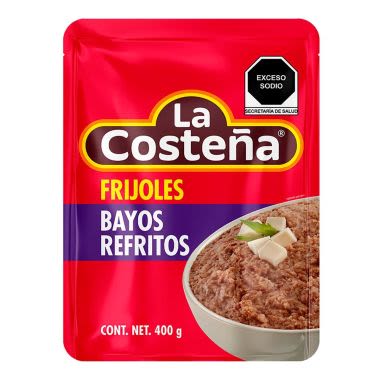 Frijoles Refritos Bayos Costena 400 Gr Pouch