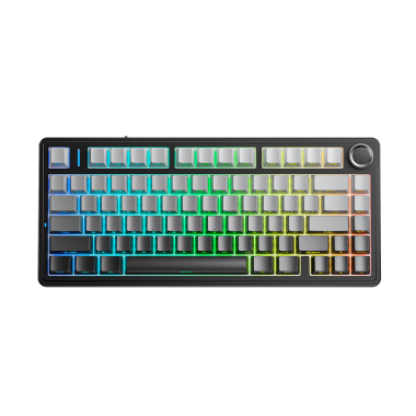 Teclado Aula F75 PRO Inalámbrico Inglés GRADIENT GREY - REAPER SWITCH