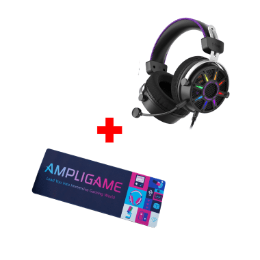 Auriculares Fifine H19 BLACK + Mouse Pad Fifine 