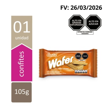 WAFER SABOR  LUCUMA 105 GR