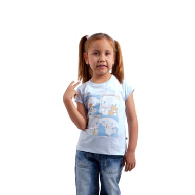 POLO BAS MC CINNAMOROL CELESTE